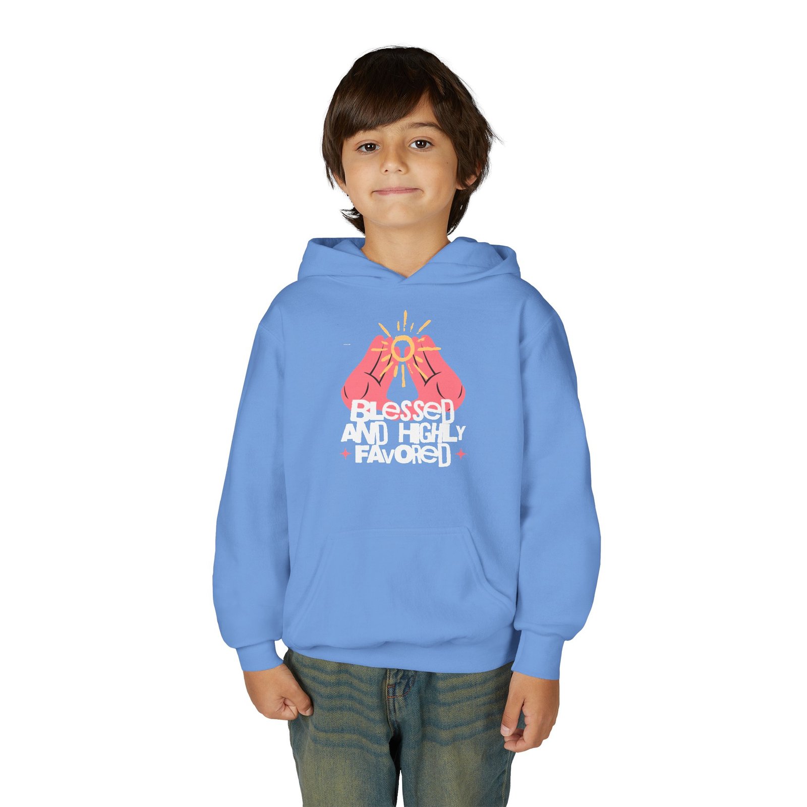 Youth Heavy Blend Hooded Sweatshirt - Image 39