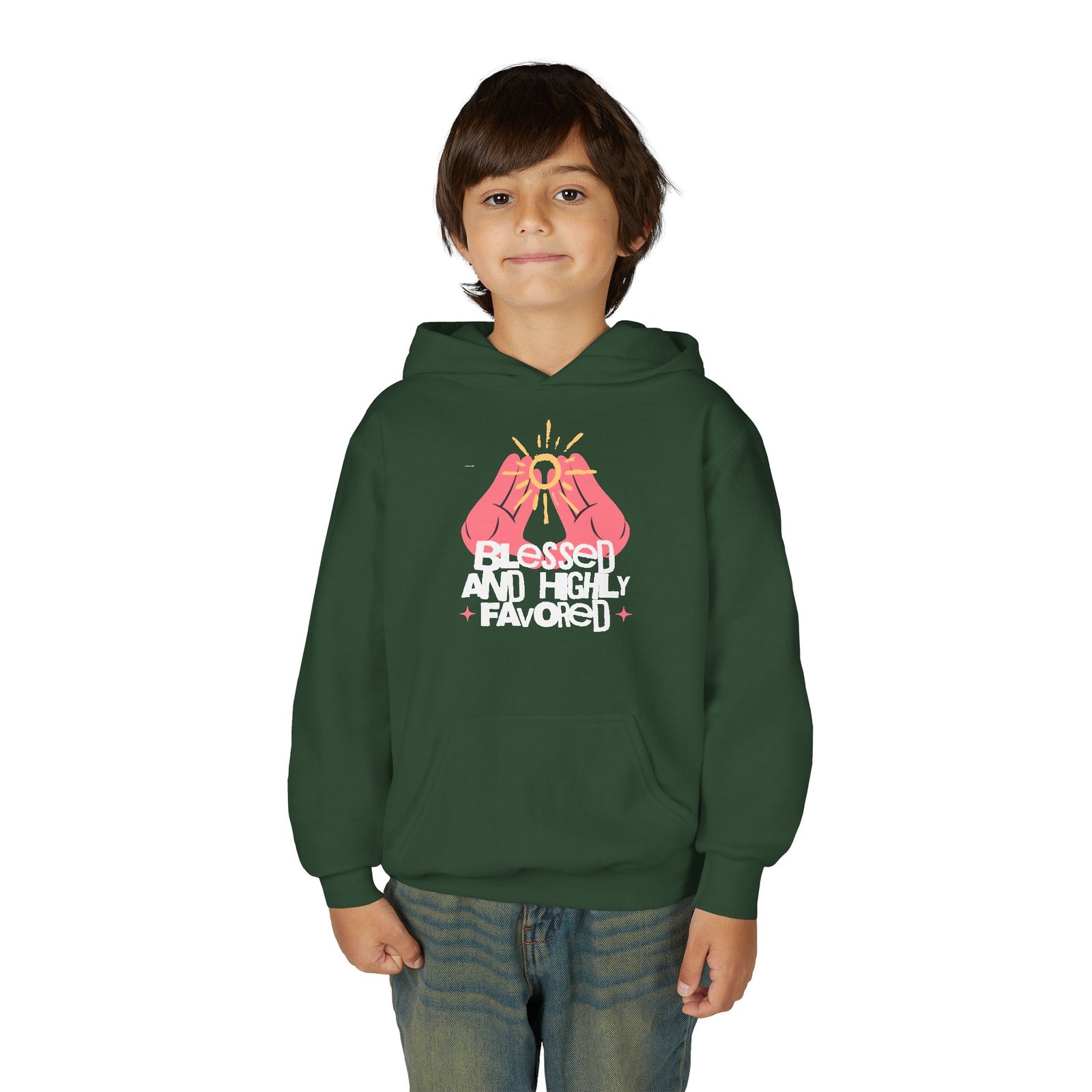 Youth Heavy Blend Hooded Sweatshirt - Image 27