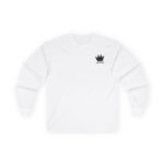 Unisex Ultra Cotton Long Sleeve Tee - Classic Crown Design