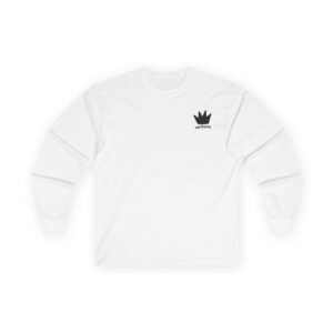 Unisex Ultra Cotton Long Sleeve Tee - Classic Crown Design