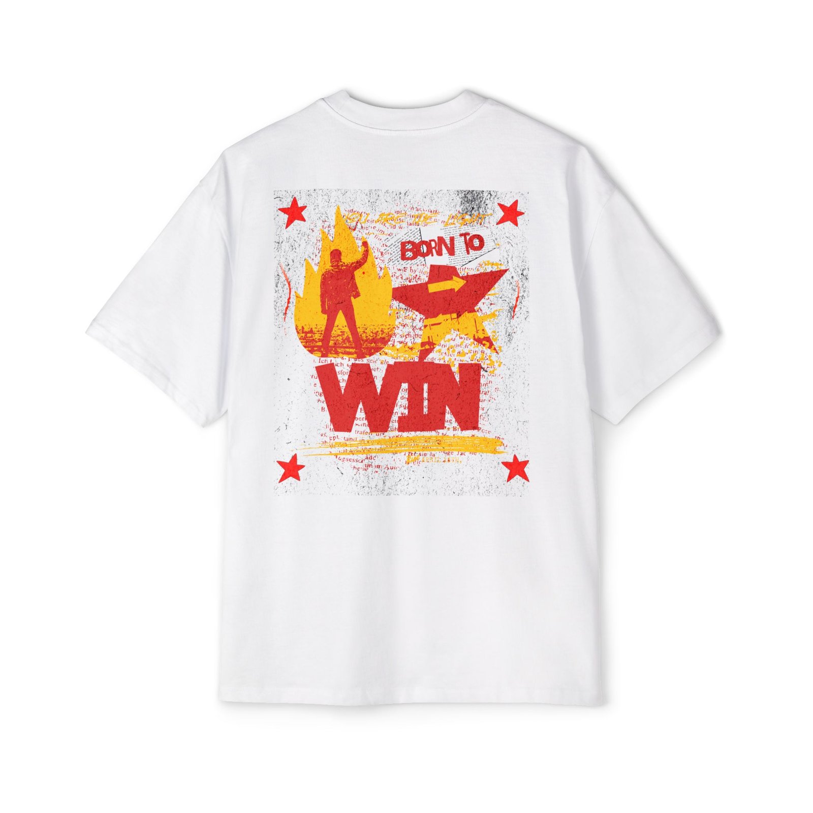 Born to Win Oversized Tee, Men's Graphic T-Shirt - Image 5