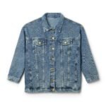 Born to Win Women's Denim Jacket, Casual Jacket