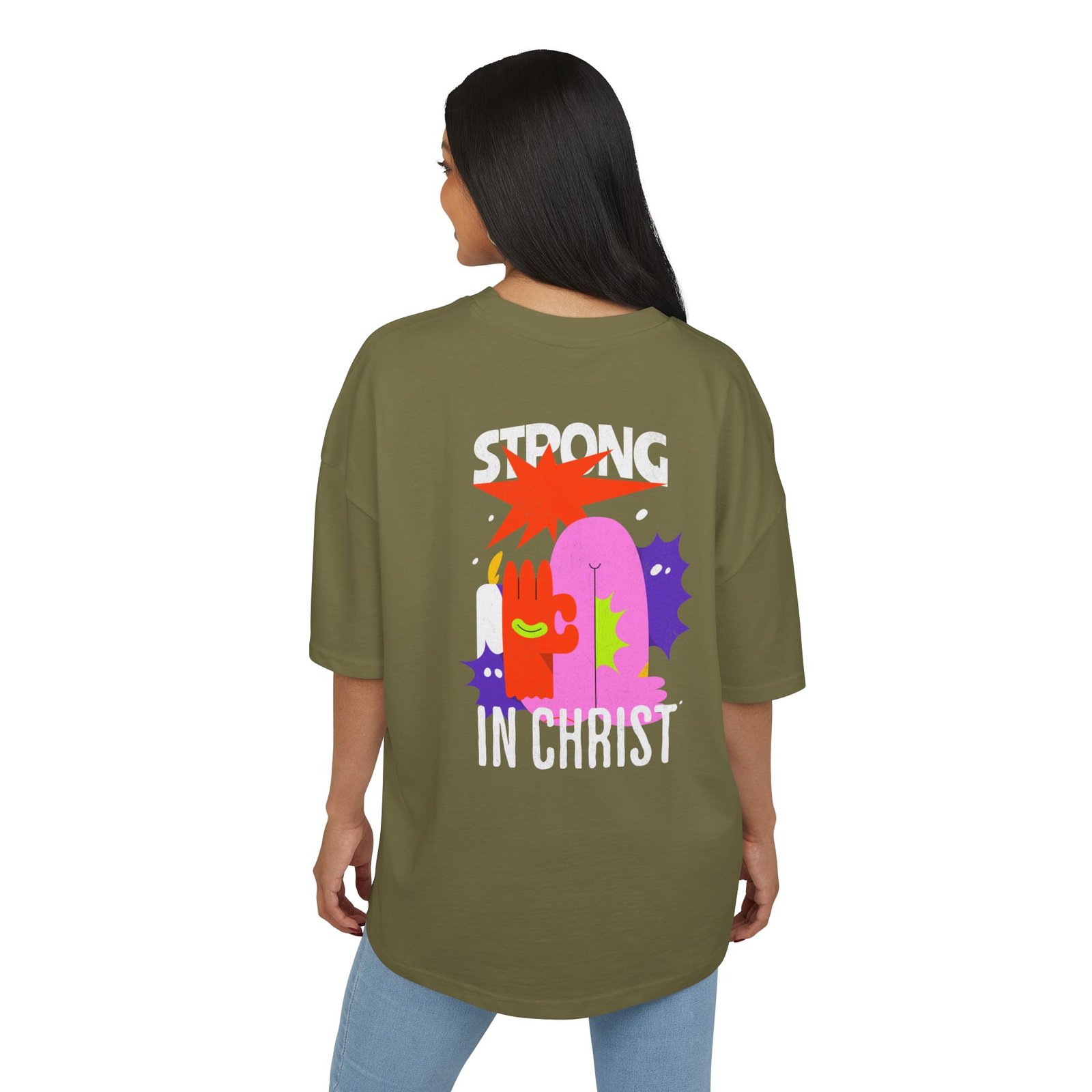 Strong in Christ Graphic Tee - Image 12
