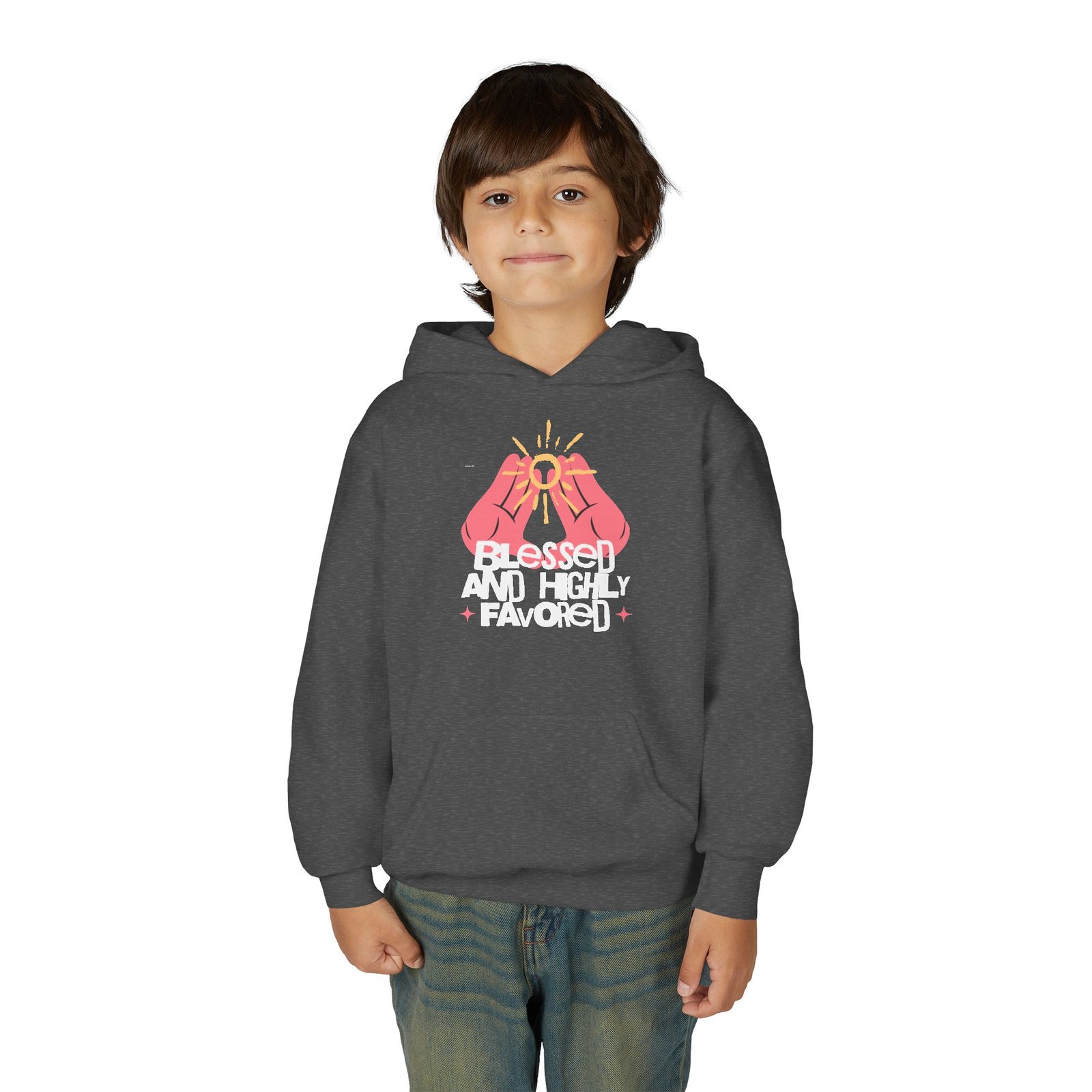 Youth Heavy Blend Hooded Sweatshirt - Image 35