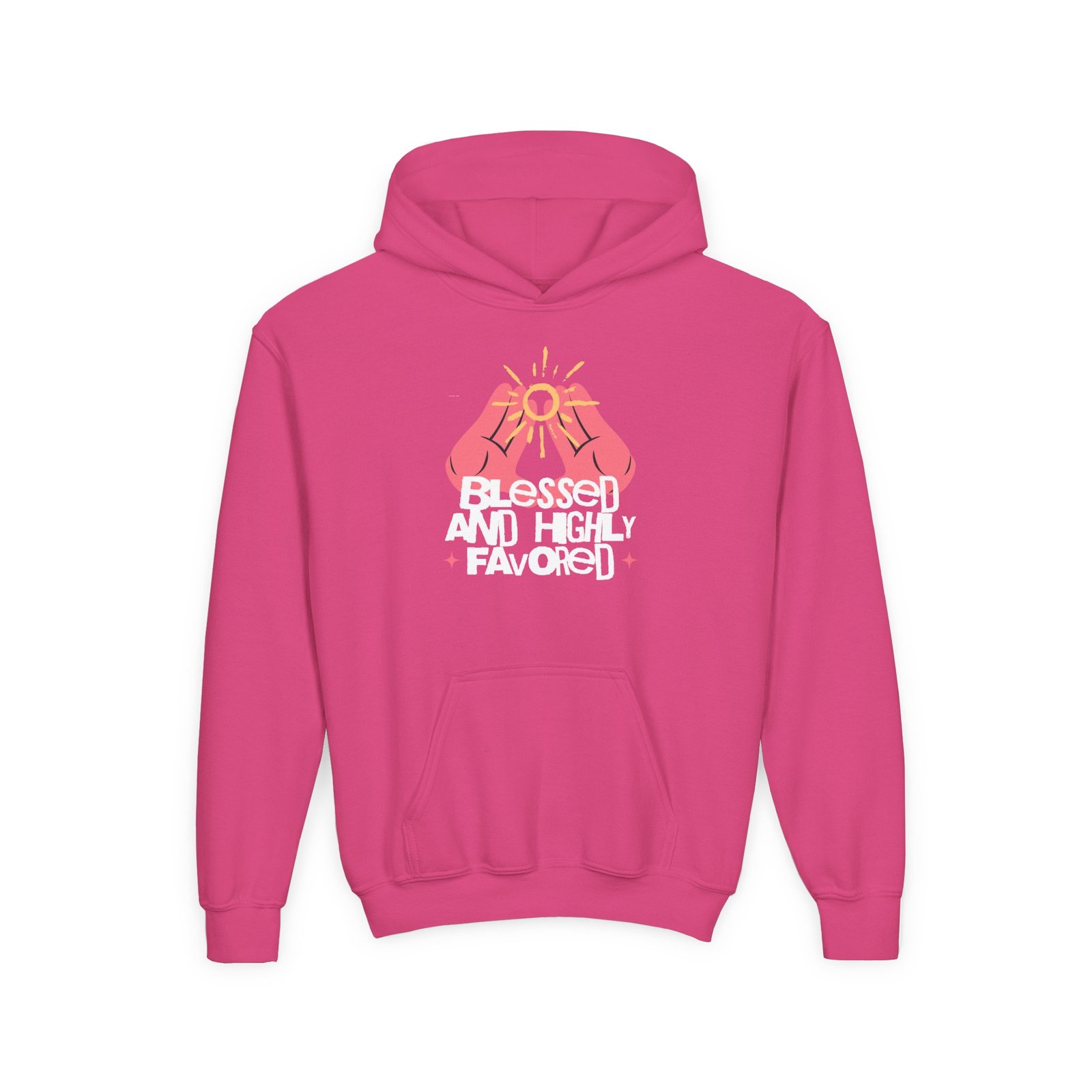 Youth Heavy Blend Hooded Sweatshirt - Image 57