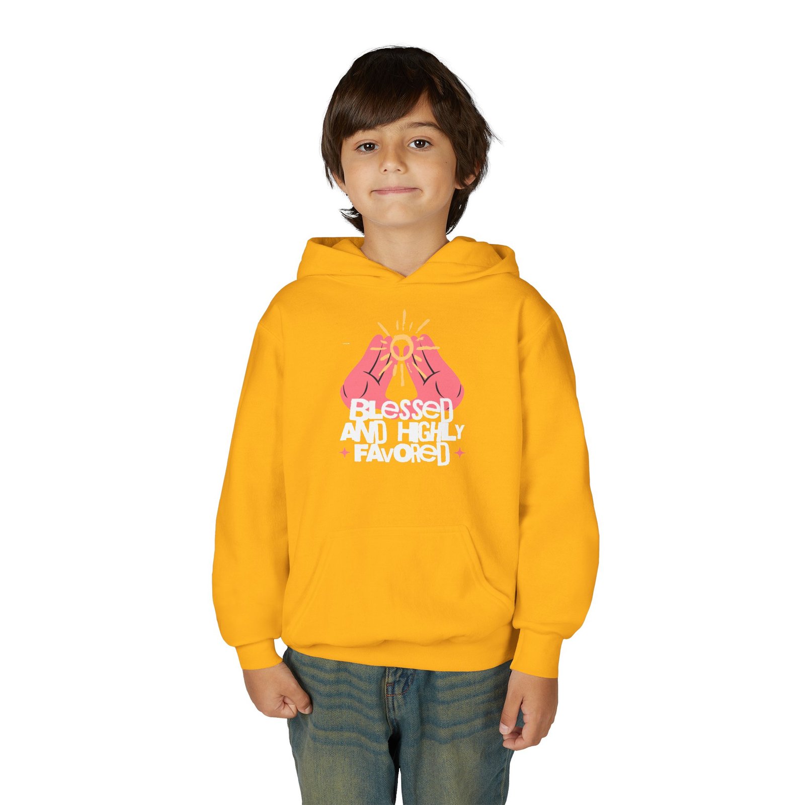 Youth Heavy Blend Hooded Sweatshirt - Image 15