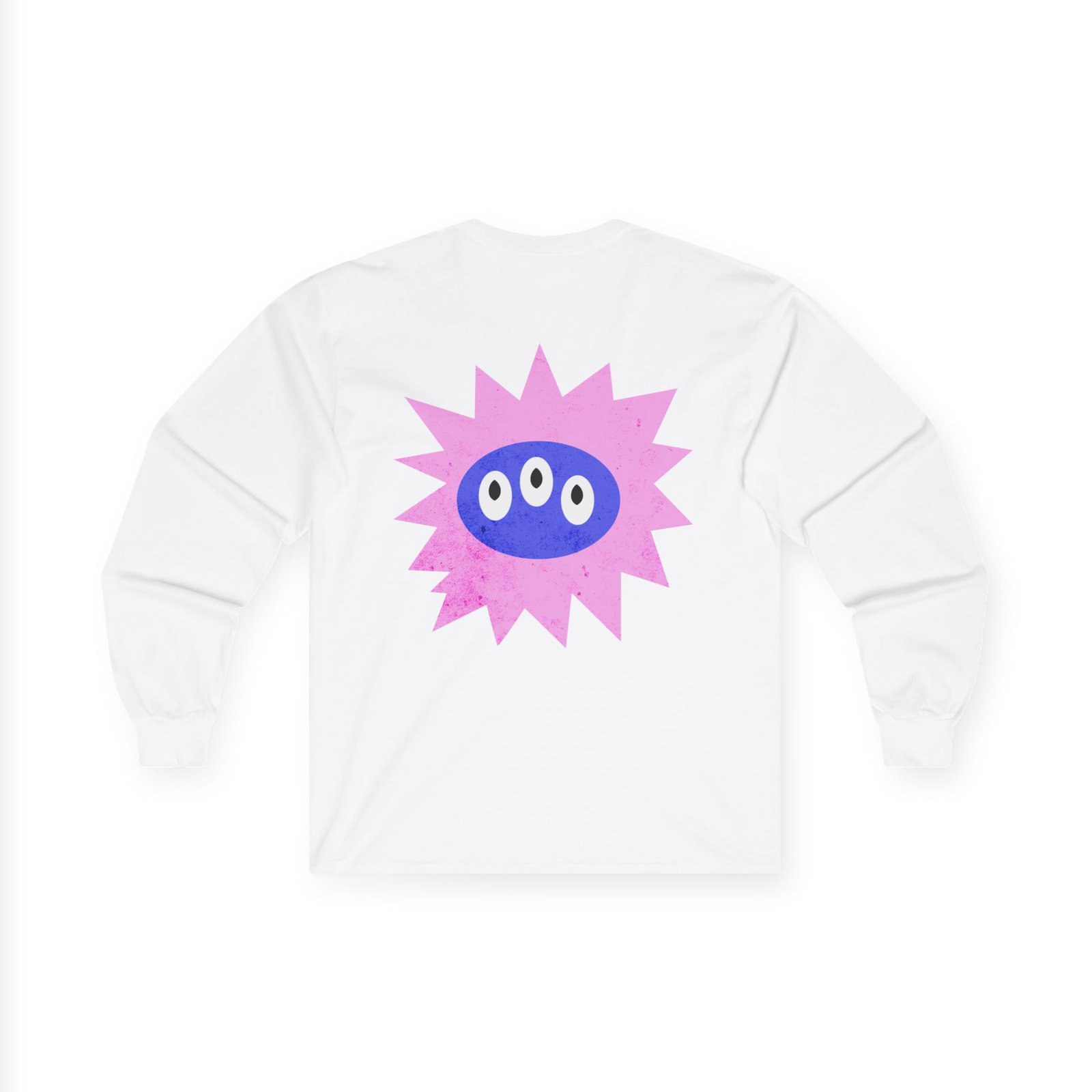 Colorful Cartoon Graphic Long Sleeve Tee for Creative Souls - Image 5