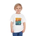 Upward Bound Floral Toddler Tee