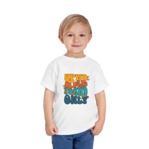Upward Bound Floral Toddler Tee