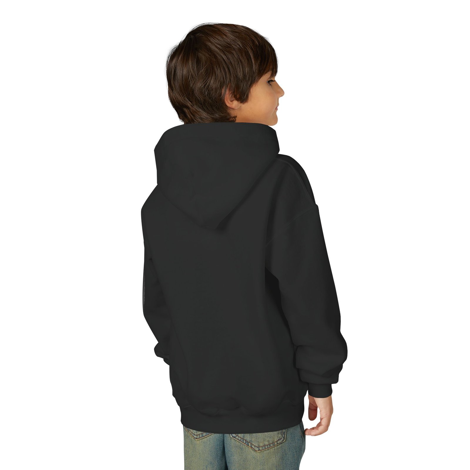 Youth Heavy Blend Hooded Sweatshirt - Image 4