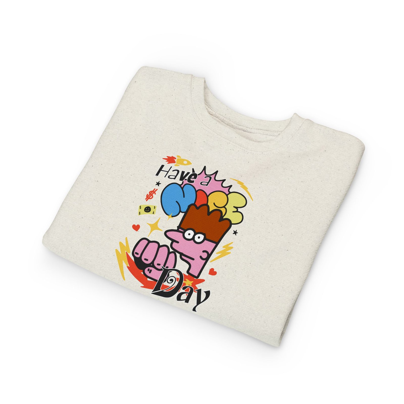Cheerful Toddler Sweatshirt - Image 3