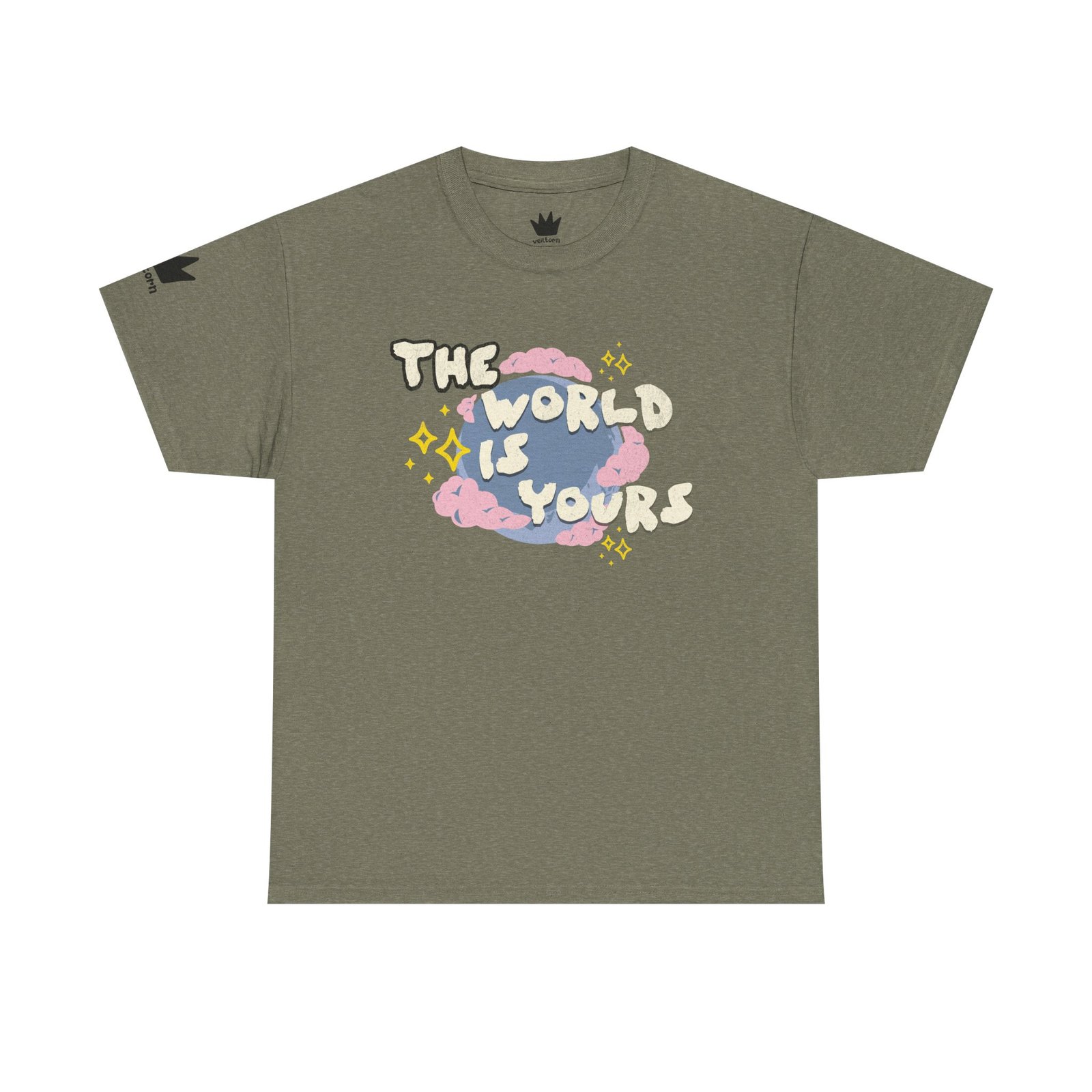 Inspirational Unisex Heavy Cotton Tee - Image 5