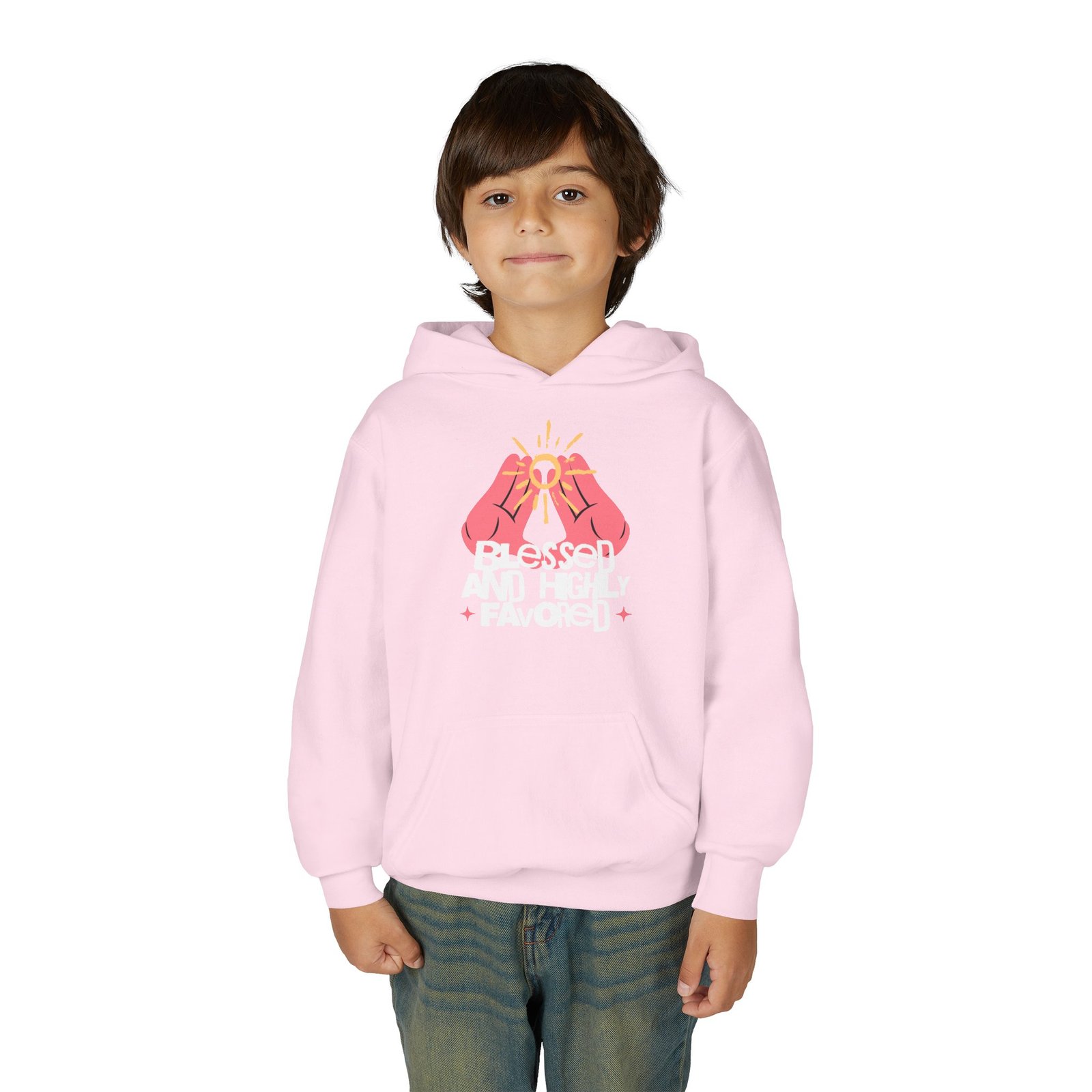 Youth Heavy Blend Hooded Sweatshirt - Image 55