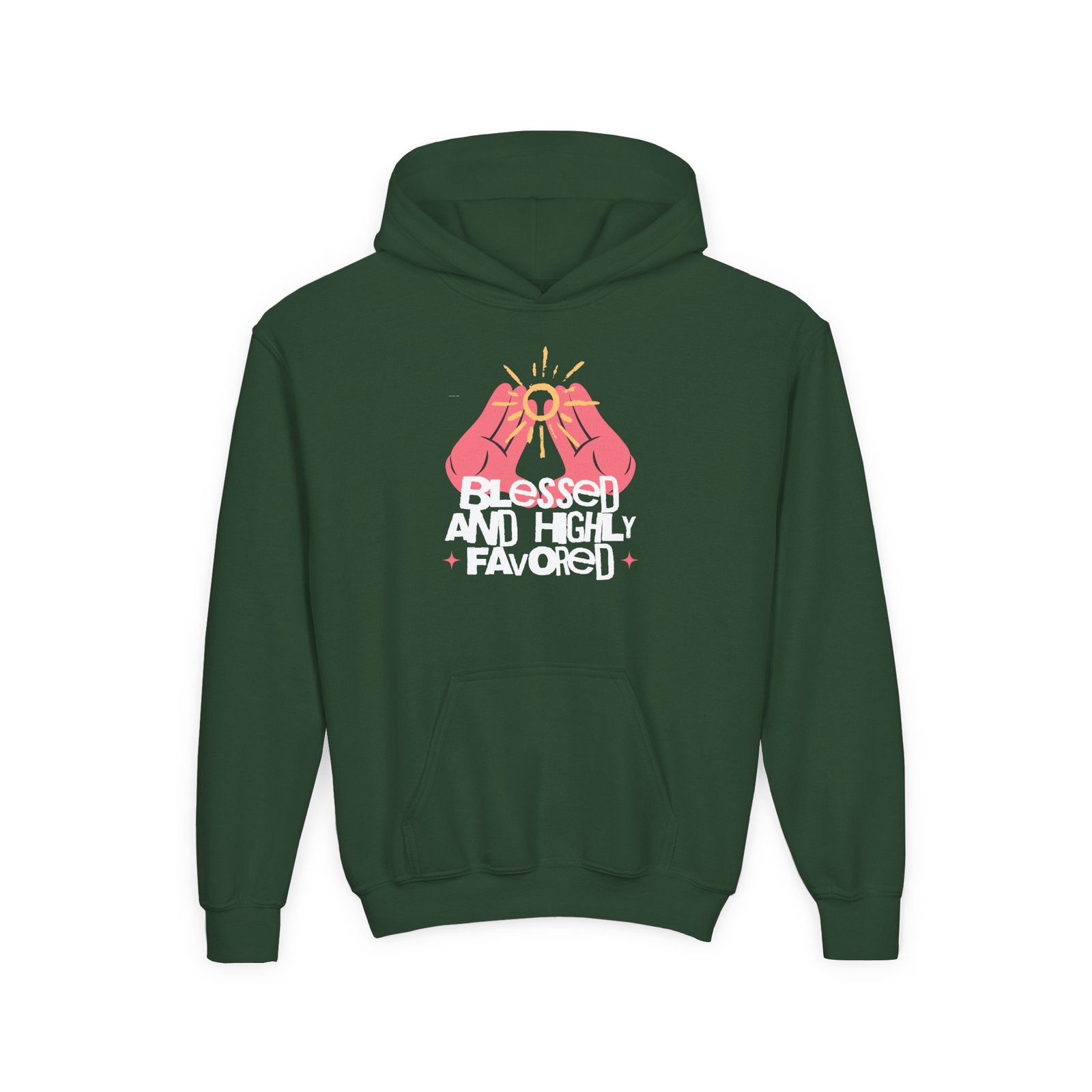 Youth Heavy Blend Hooded Sweatshirt - Image 25