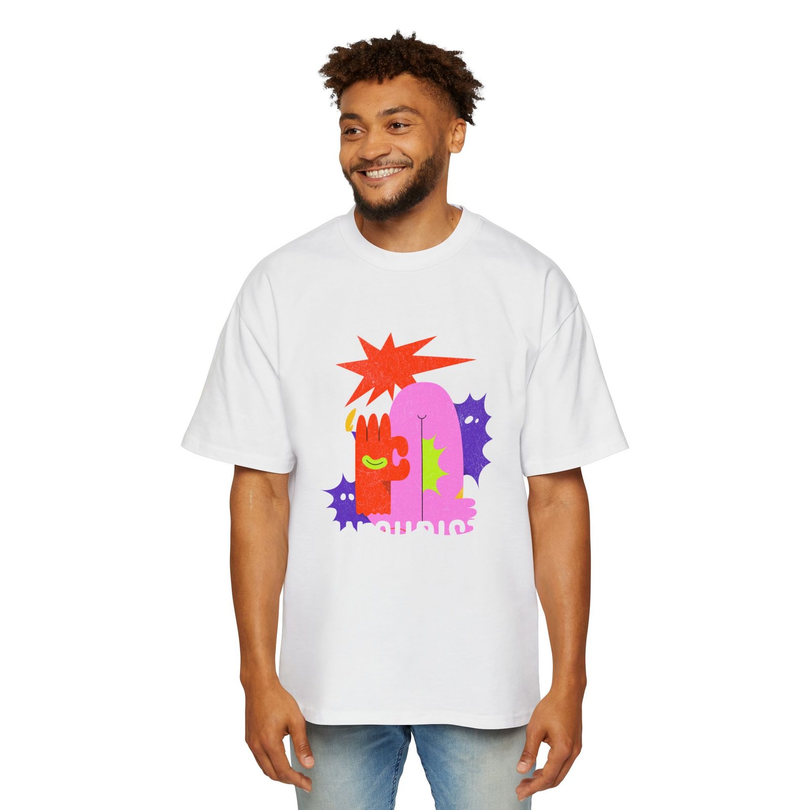Born to Win Oversized Tee, Men's Graphic T-Shirt - Image 6
