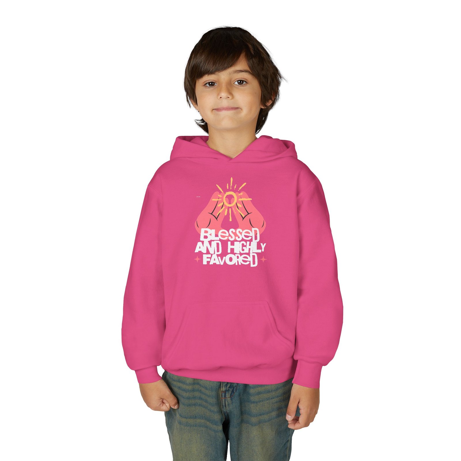 Youth Heavy Blend Hooded Sweatshirt - Image 59
