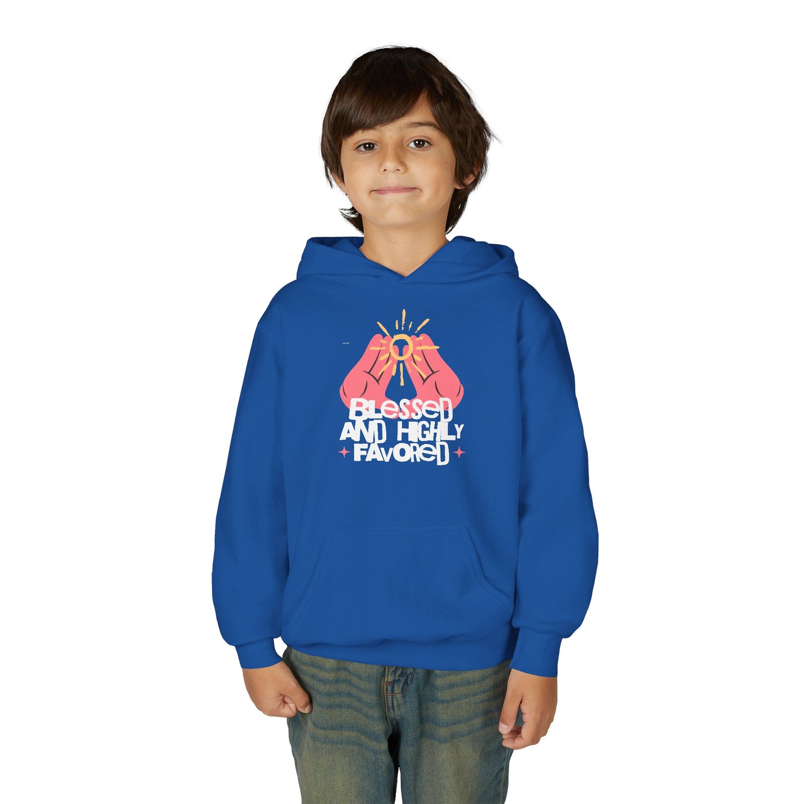 Youth Heavy Blend Hooded Sweatshirt - Image 43