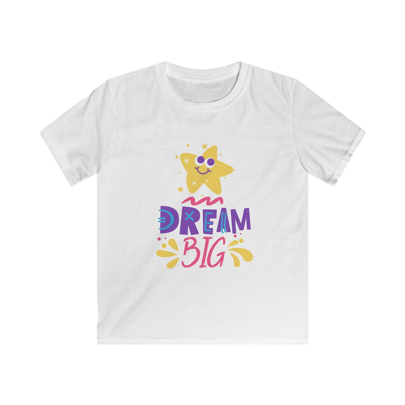 Kids Dream Big Tee, Inspirational Kids T-Shirt - Image 3
