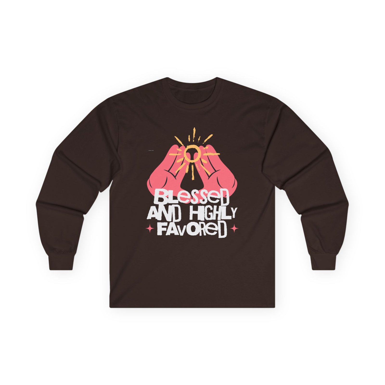 Blessed and Highly Favored Long Sleeve Tee - Image 16