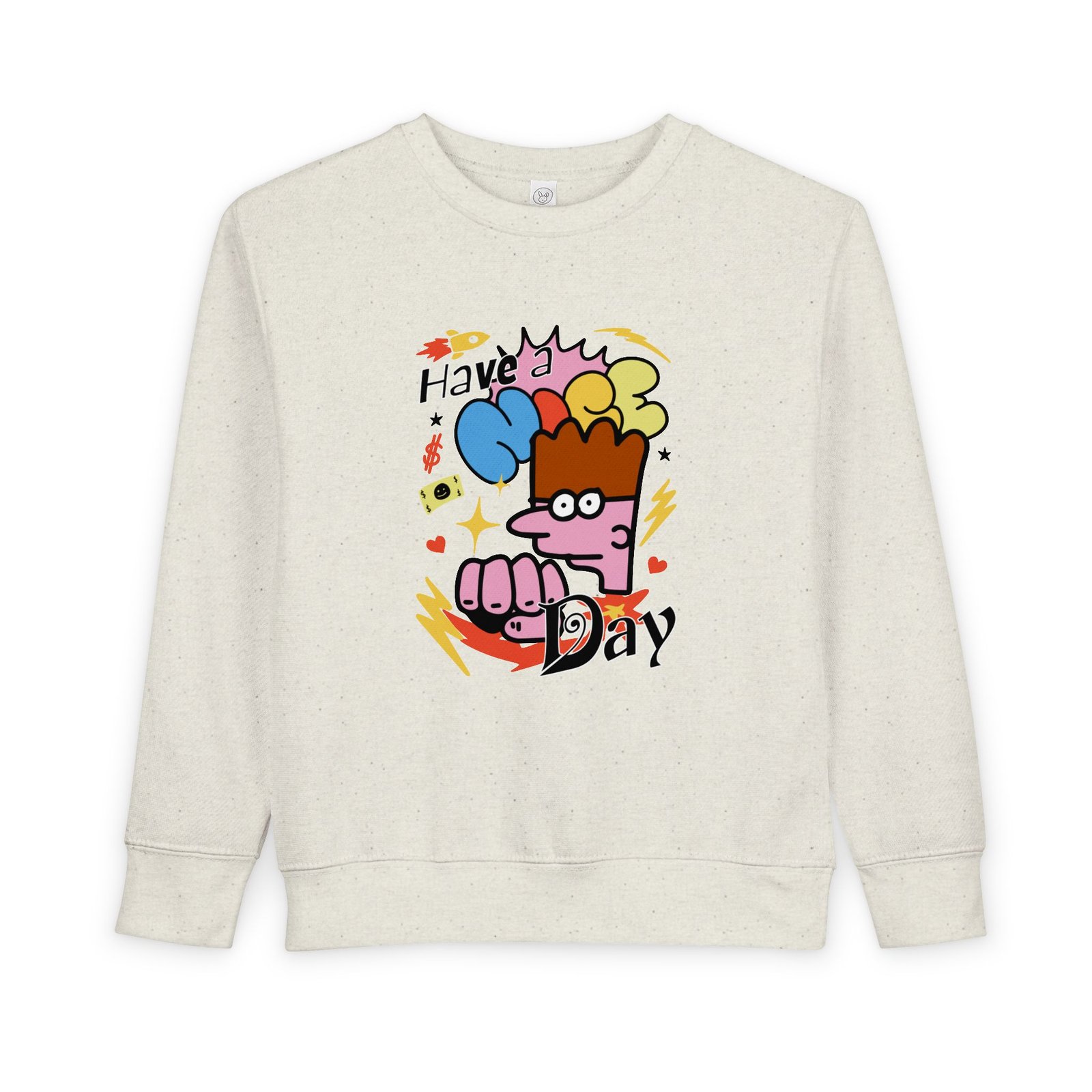 Cheerful Toddler Sweatshirt