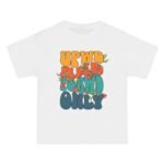 Retro Floral Upward Short-Sleeve T-Shirt