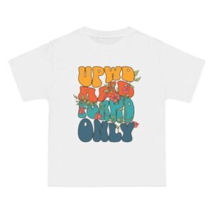 Retro Floral Upward Short-Sleeve T-Shirt