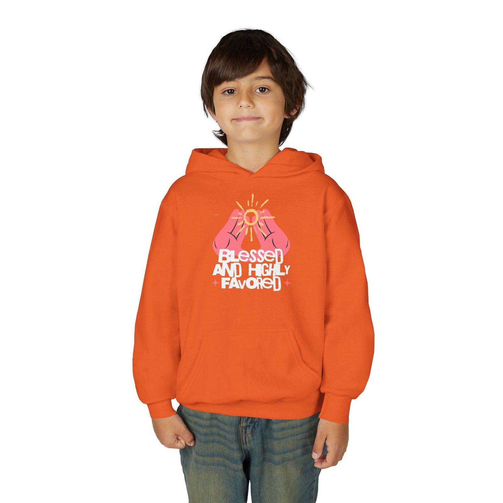 Youth Heavy Blend Hooded Sweatshirt - Image 19