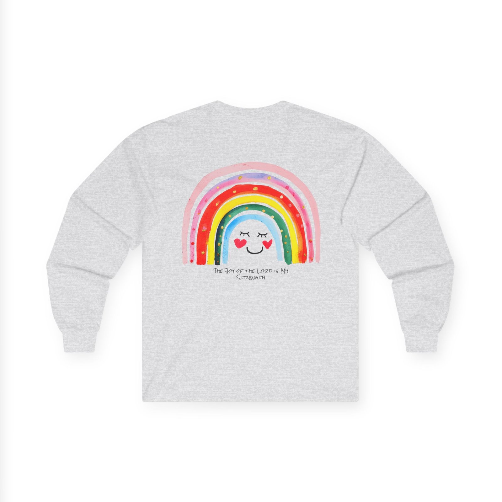Rainbow Love Unisex Ultra Cotton Long Sleeve Tee - Image 5