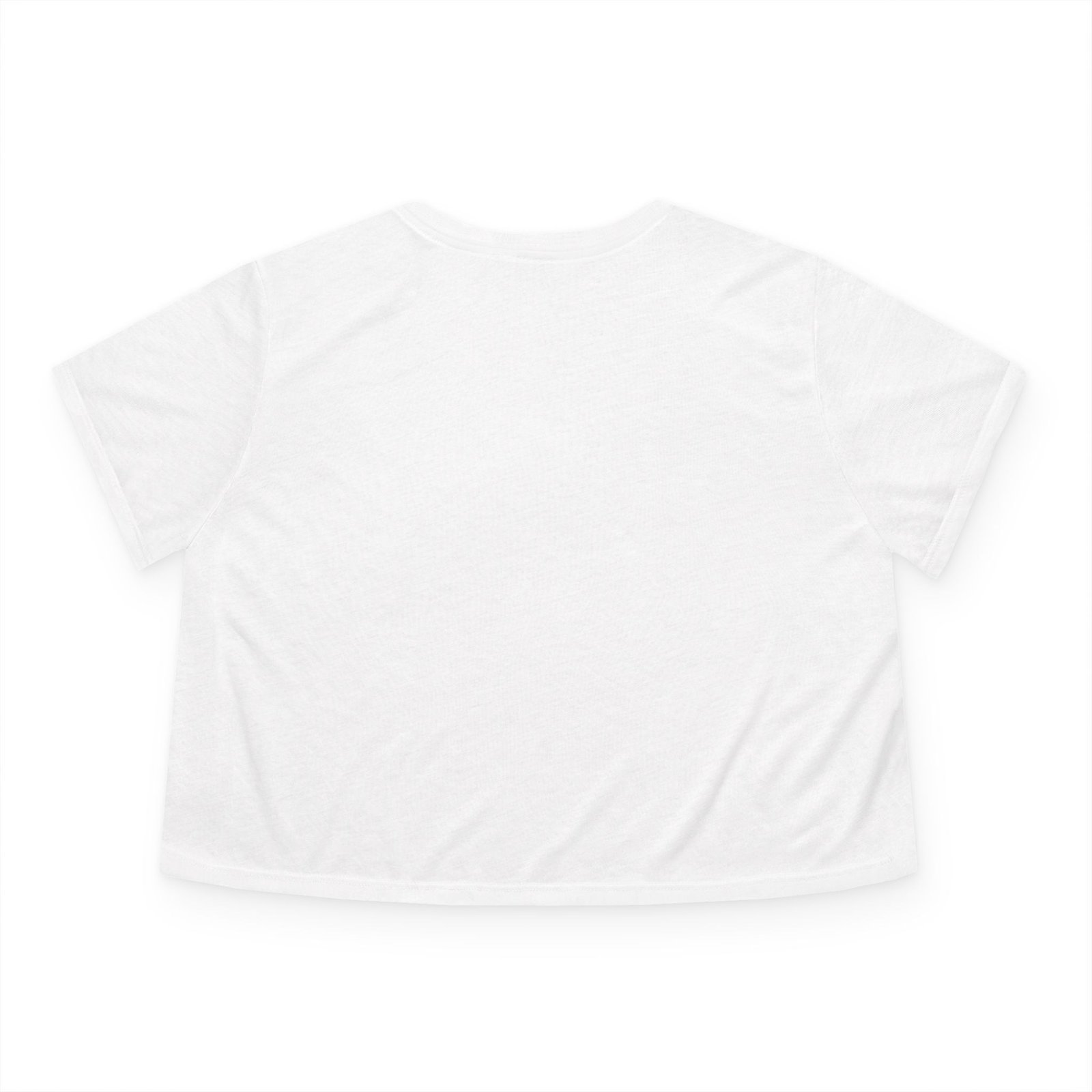 Peaceful Vibes Women's Flowy Cropped Tee - Image 2